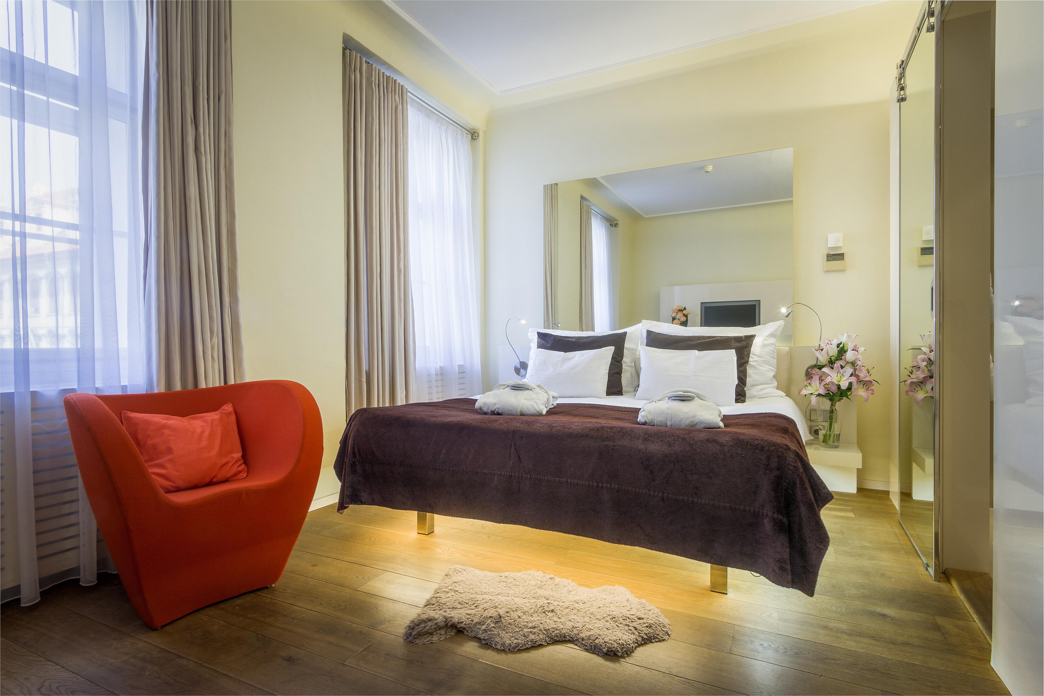 Hotel Three Storks Praga Exterior foto A room at the hotel
