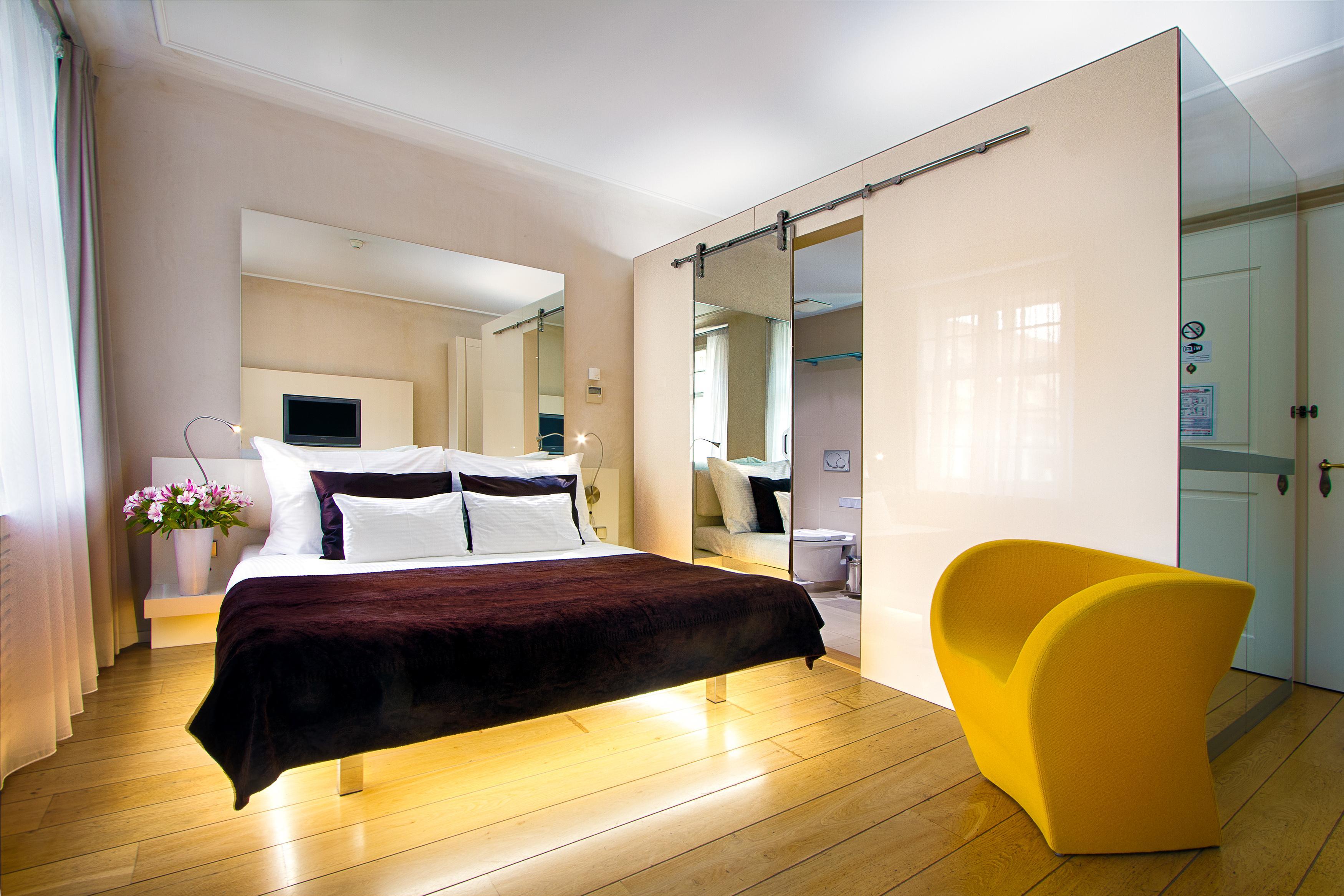 Hotel Three Storks Praga Exterior foto A room at the hotel