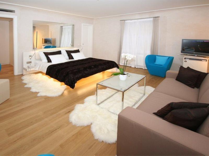 Hotel Three Storks Praga Exterior foto A bedroom